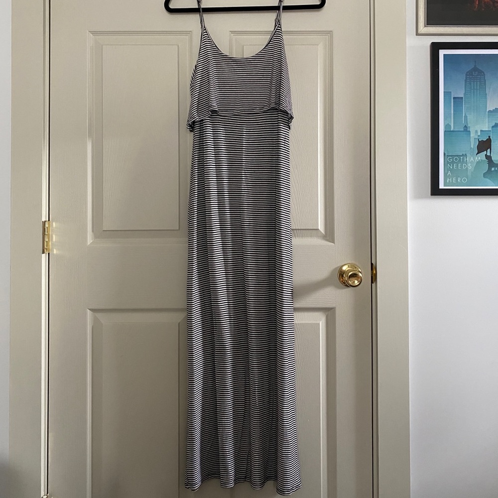 Striped Maxi Dress